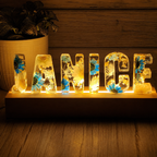6 Charactors - Heartwarming Custom Name Night Light