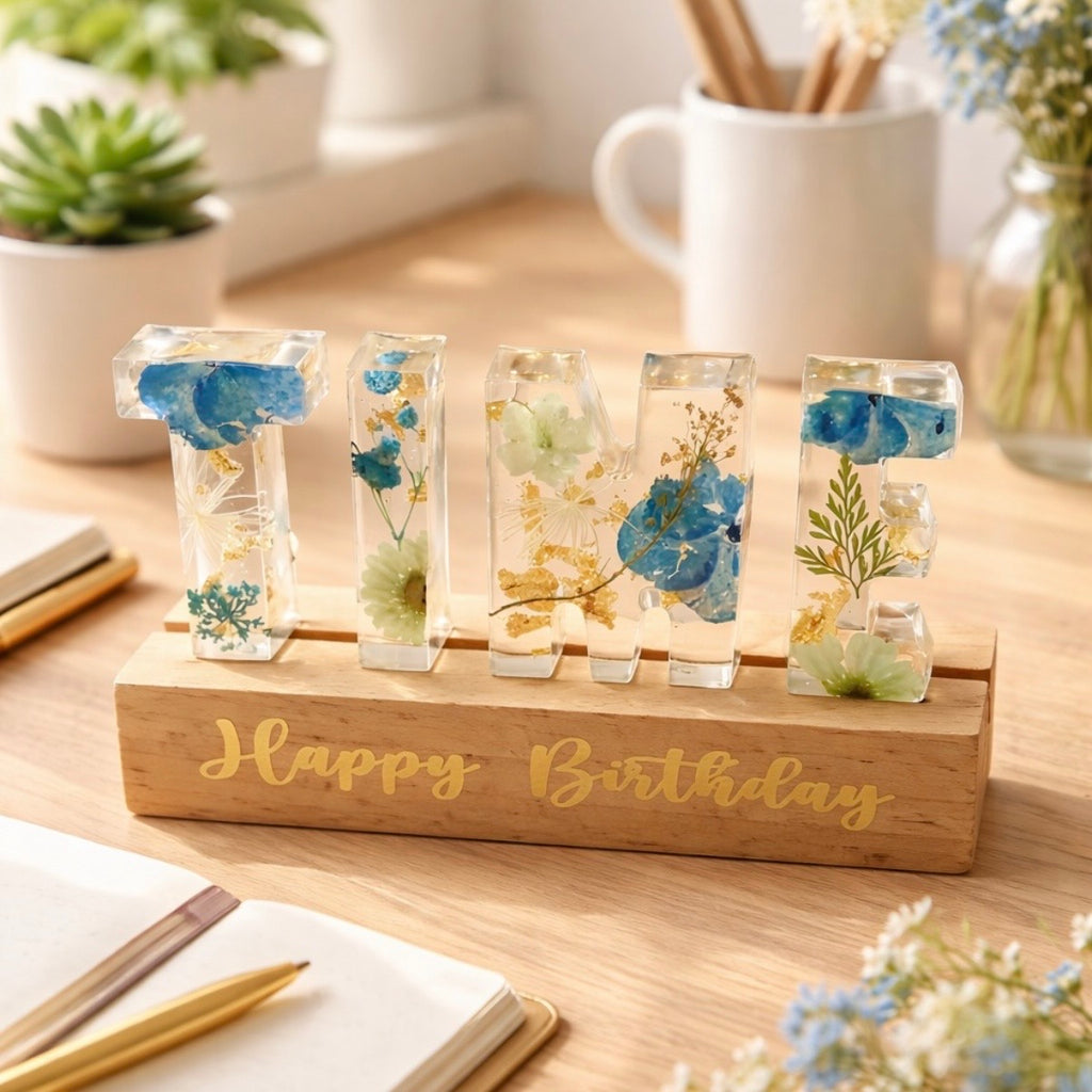 4 Charactors - Heartwarming Custom Name Night Light